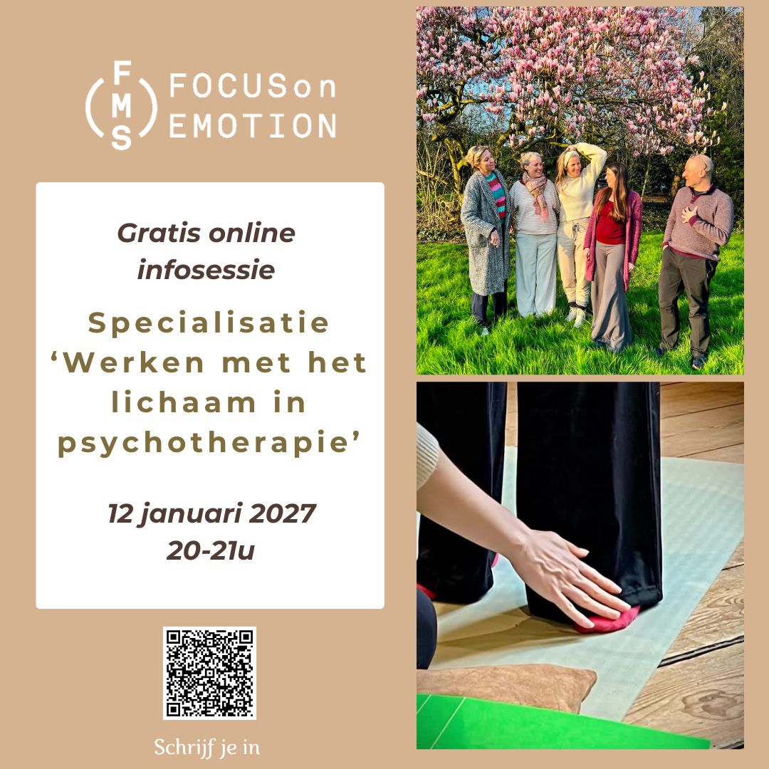 Infosessie specialisatie 'Werken met het lichaam in psychotherapie'