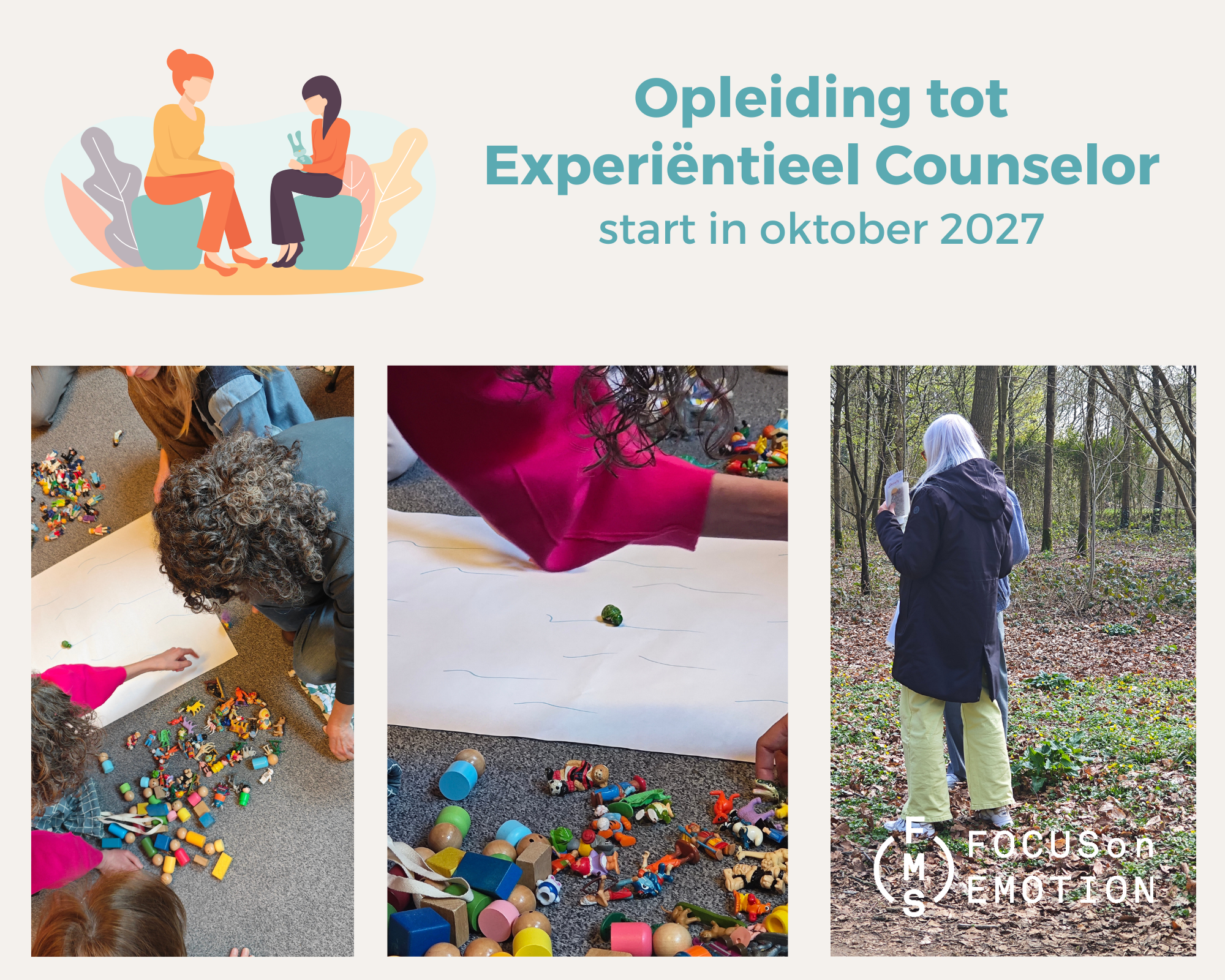 Interesse in onze opleiding 'Experiëntieel Counselor'?